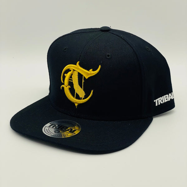 Tribal Streetwear - Gold T California Logo Snapback Cap