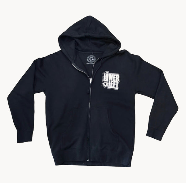 TRIBAL STREETWEAR - Lower Left Zip Hoodie